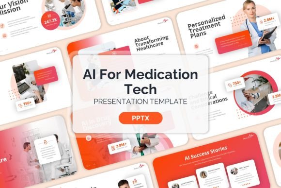 AI for Medication Tech - PPT Templates: A Practical Guide for Healthcare Presentations