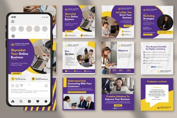 Digital Marketing Instagram Templates: A Strategic Guide to Consistent and Effective Content
