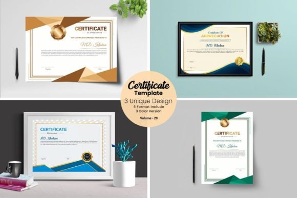 Elegant Certificate Design Templates: Professional Recognition Made Simple