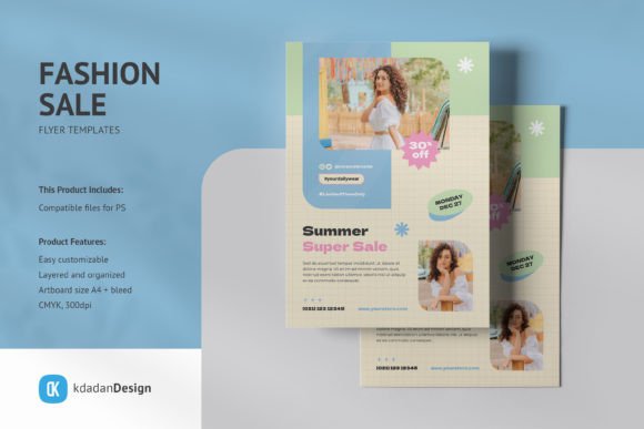 Fashion Flyer Set PSD Templates Vol 12: A Practical Guide to Efficient Design Implementation