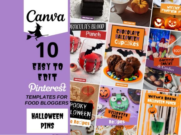 Halloween Pinterest Templates for Canva: Streamlining Your Seasonal Visual Strategy