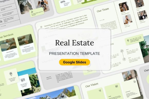 Master Your Next Pitch: The Power of Real Estate - Google Slides Templates