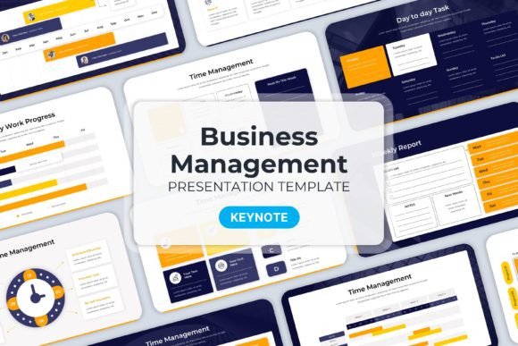 Master Your Pitch with Business Management - Keynote Templates