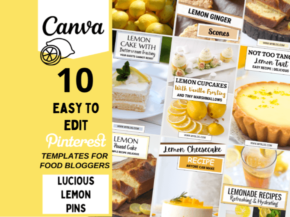 Pinterest Templates for Canva Lemon: A Practical Guide for Food Bloggers