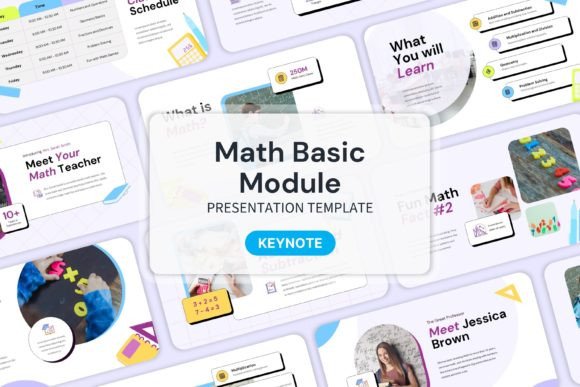 Strategic Clarity: Leveraging Math Basic Module - Keynote Templates for Business Growth
