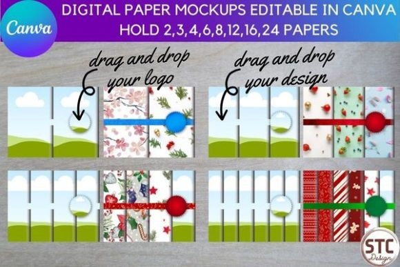 Streamline Your Design Workflow with Digital Paper Mockup Canva Templates