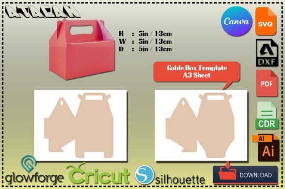 Transforming Flat Sheets into Functional Art: The Gift Box Templates Lunch Box Pack