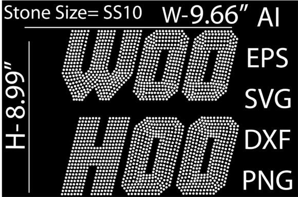 Unleash Your Creativity with Printable Woo Hoo Rhinestone Templates