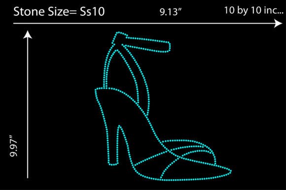 Unlock Stunning Projects with Heels Rhinestone Design Templates