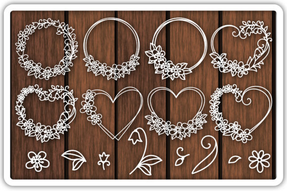 Unlock Your Creativity: A Guide to Floral Wreath Cutting Templates