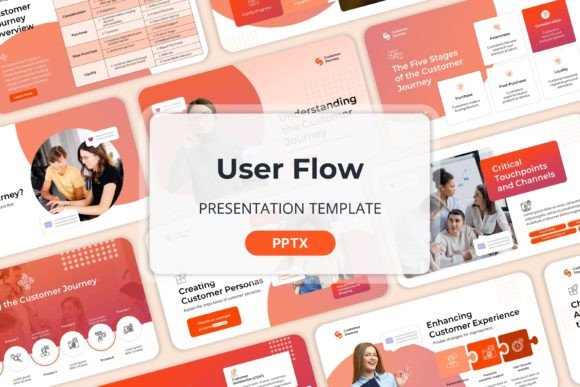 User Flow - Powerpoint Templates for Business Growth